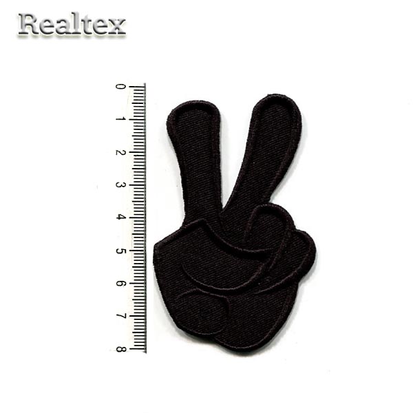 Термоаппликации 8012 "Victory" цв.чёрный/чёрный