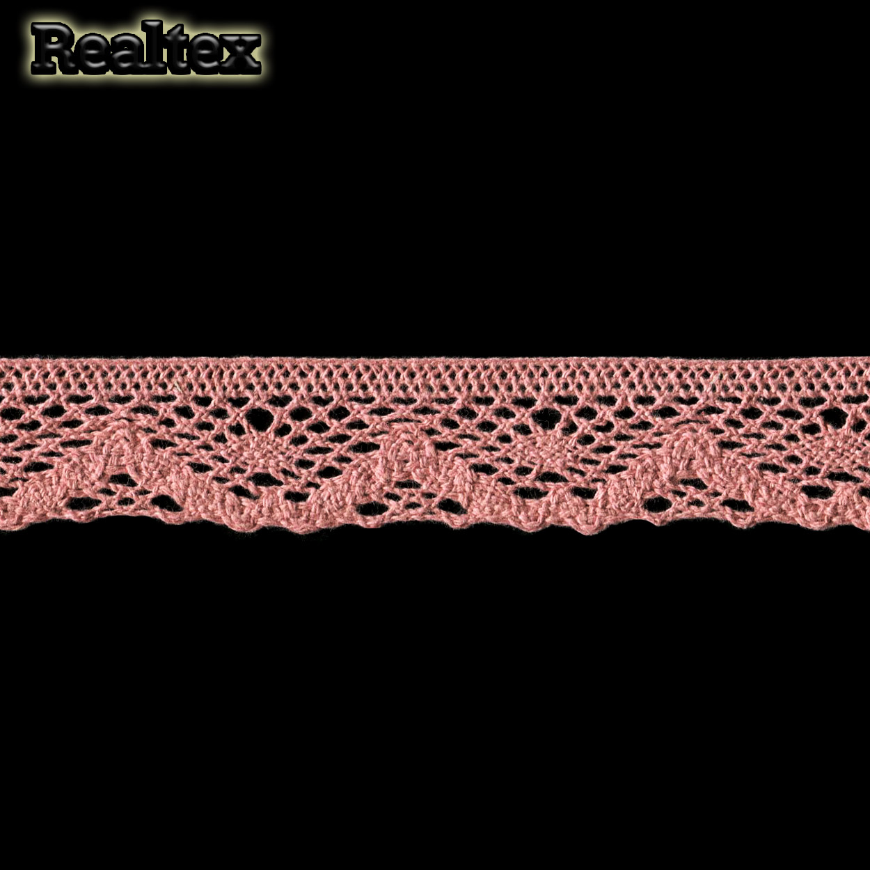 Тесьма вязаная 30мм TBY 5234 (10м) цв.32 розовый