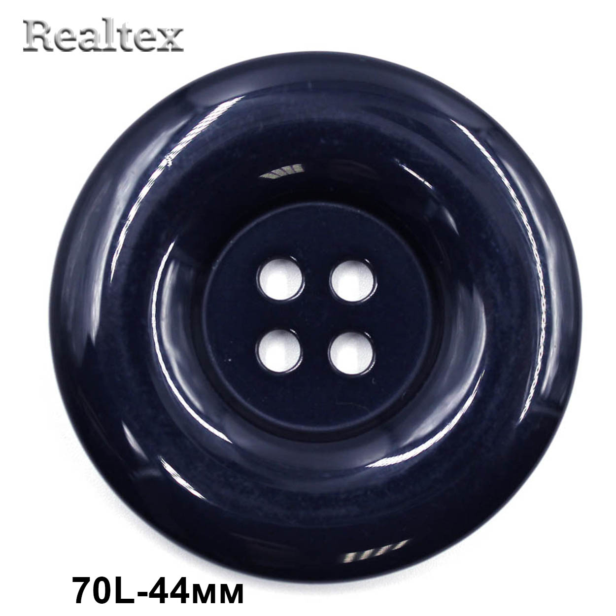 Пуговицы VB  4 70L (10шт) цв.1 темно-синий