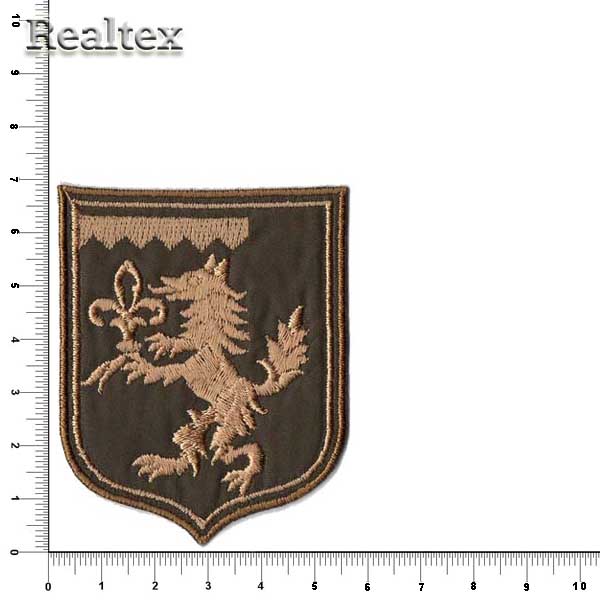 Термоаппликации 53022 "Волк" цв.коричневый