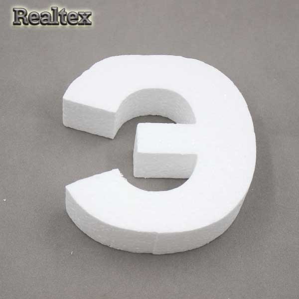 Заготовка для декорирования Буквы 10см "Э" (пенопласт пористый)