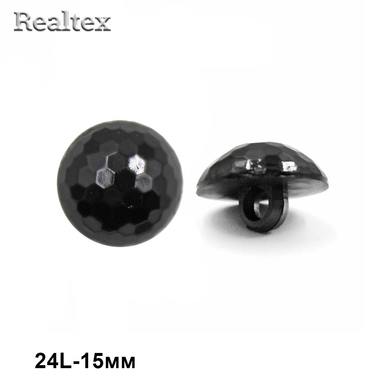 Пуговицы VB 29 24L (10шт) цв.черный