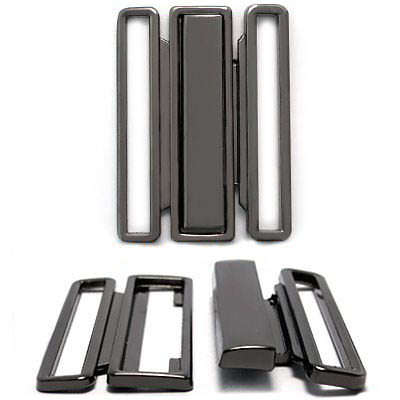 Пряжка металлическая ГНУ 14150 30мм цв.чёрный никель