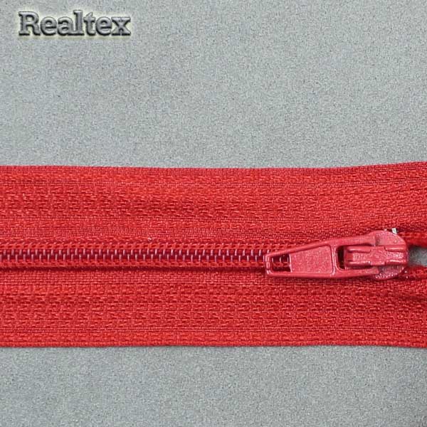 Молния витая х/б Т.3 G-003A 20см замок-автомат цв.159 красный