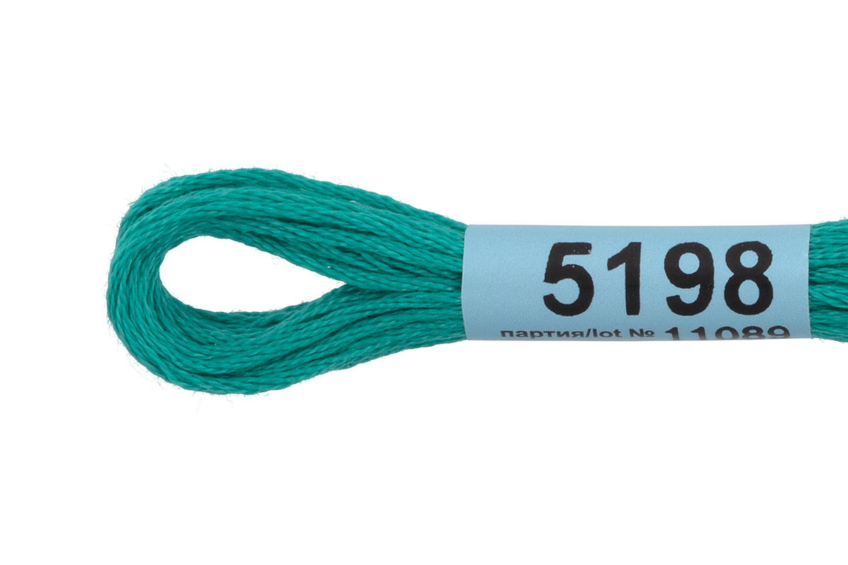 Мулине "Гамма" цв.5198 т.бирюзовый