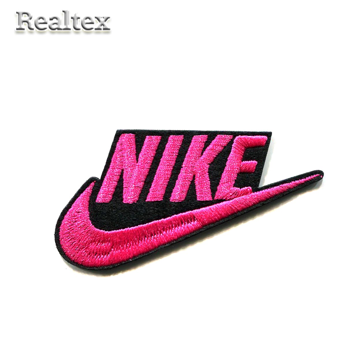  Термоаппликации Realtex RT-188 "NIKE" цв.розовый/черный
