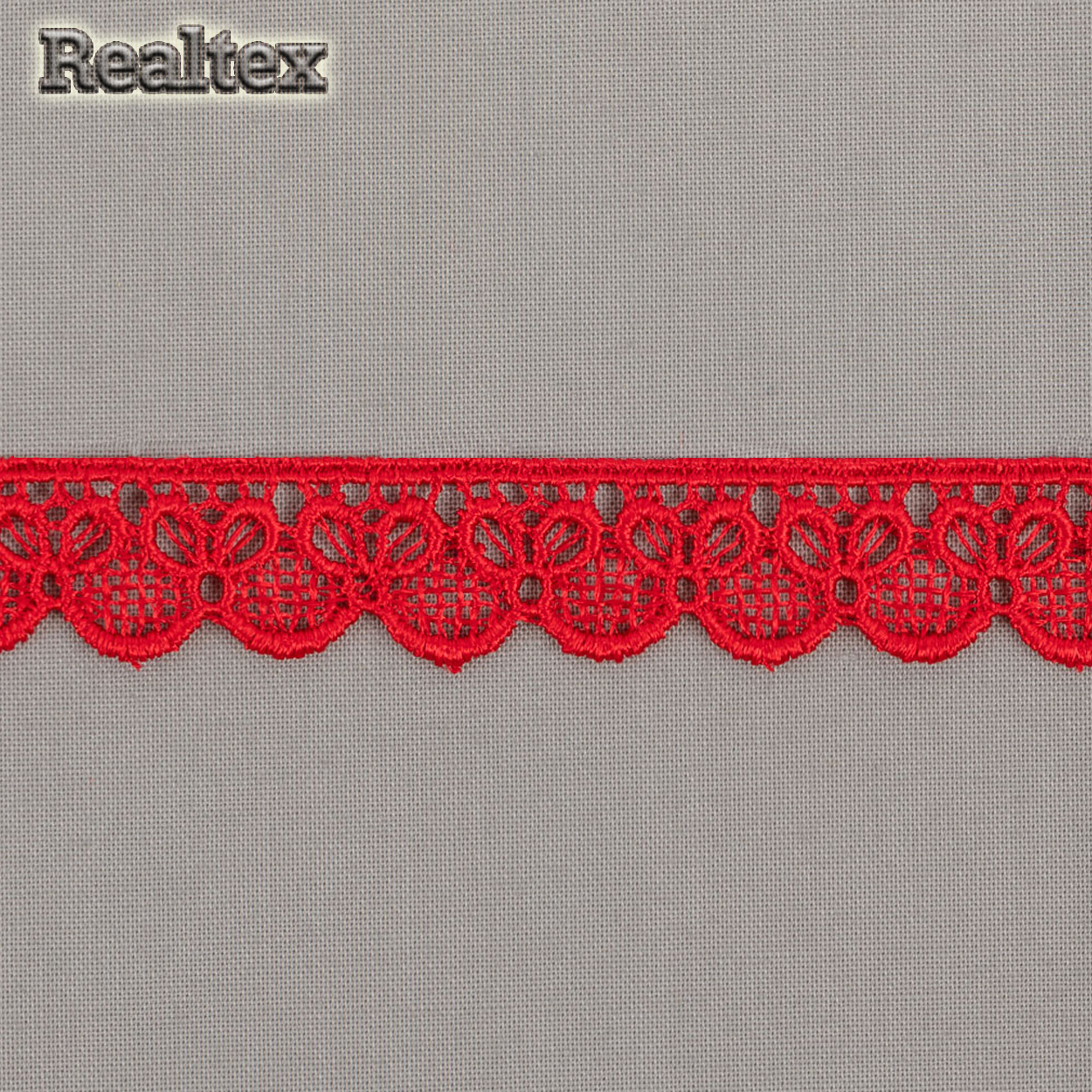 Кружево гипюр  16мм GGM-1601 "Gamma" (9м) цв.GP006RE красный