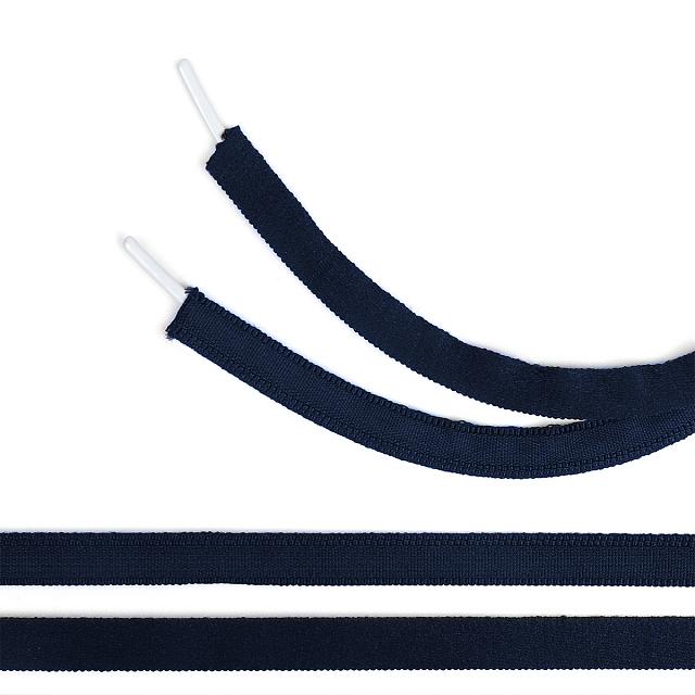 Тесьма бельевая для косточек (тоннельная) полиэстер 63110 10мм (50м) цв.S919 синий сапфир