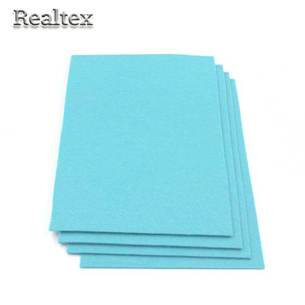 Фетр листовой мягкий FLT-S1 "IDEAL" цв.615 голубой