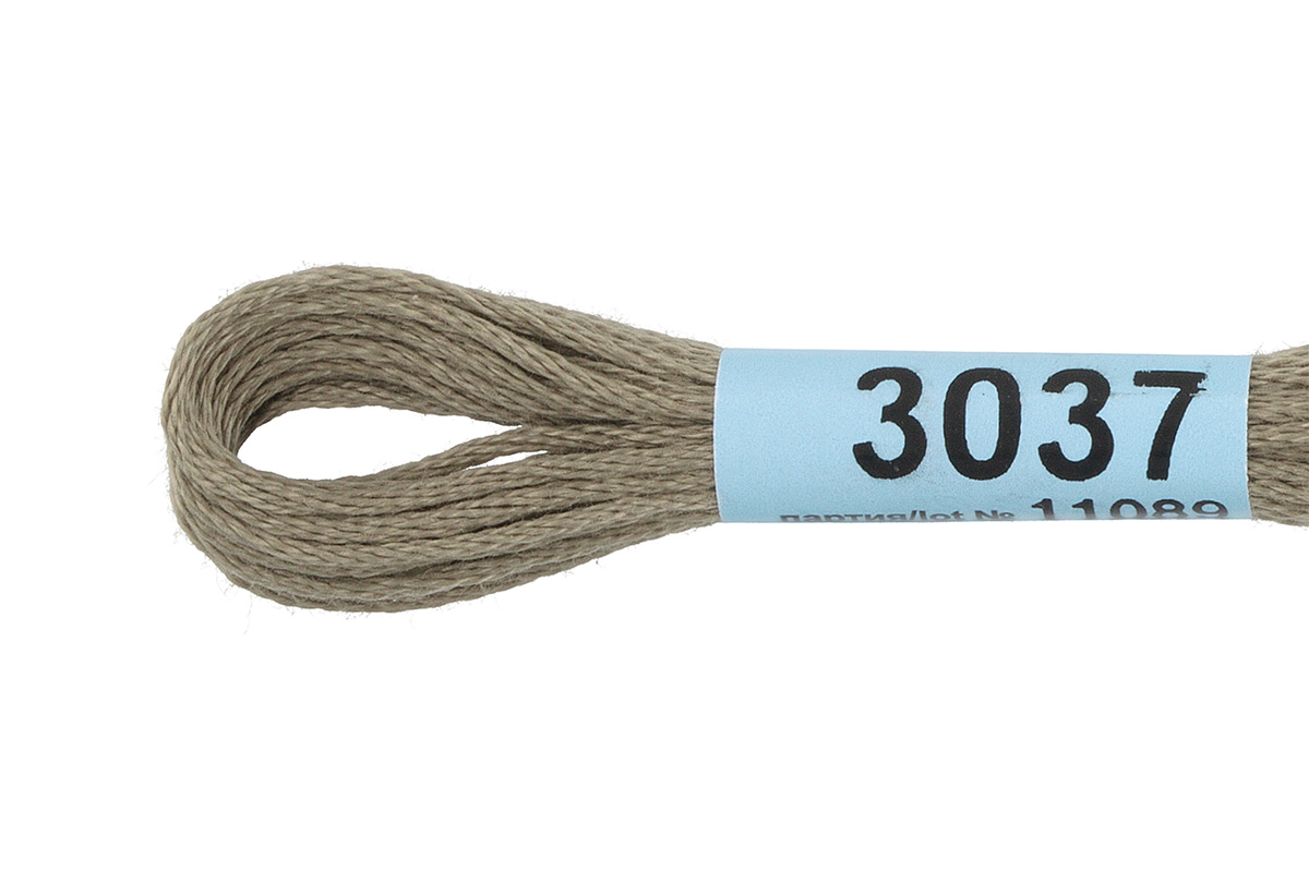 Мулине "Гамма" цв.3037 хаки