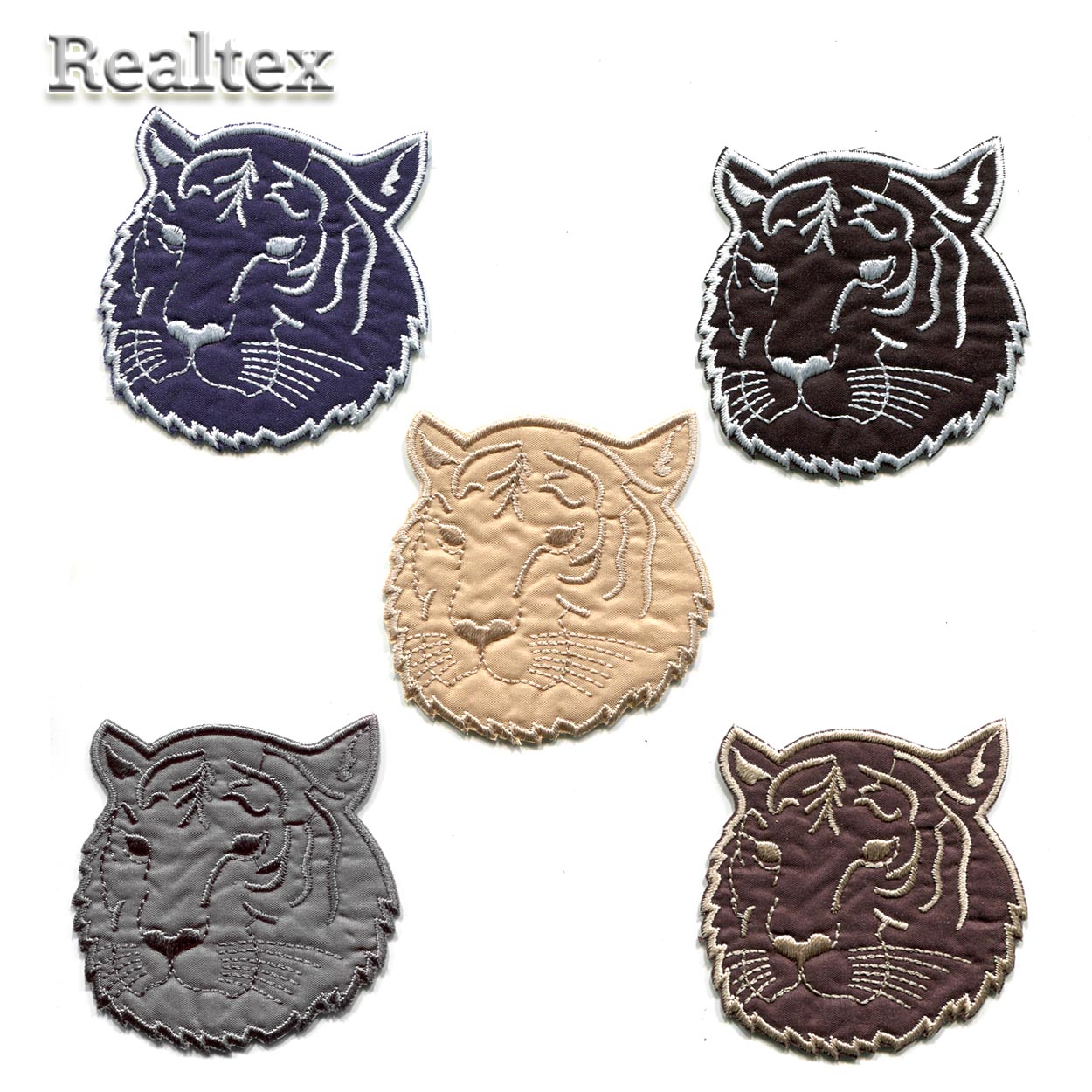 Термоаппликации детские 50453 "Тигр" цв.мультиколор 