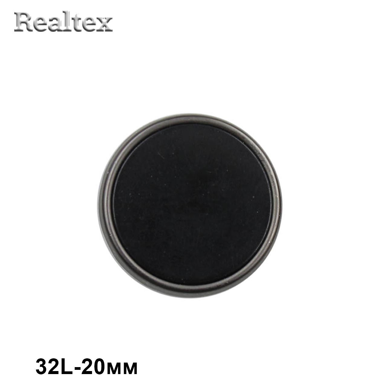 Пуговицы CB 3682 32L (12шт) цв.Black