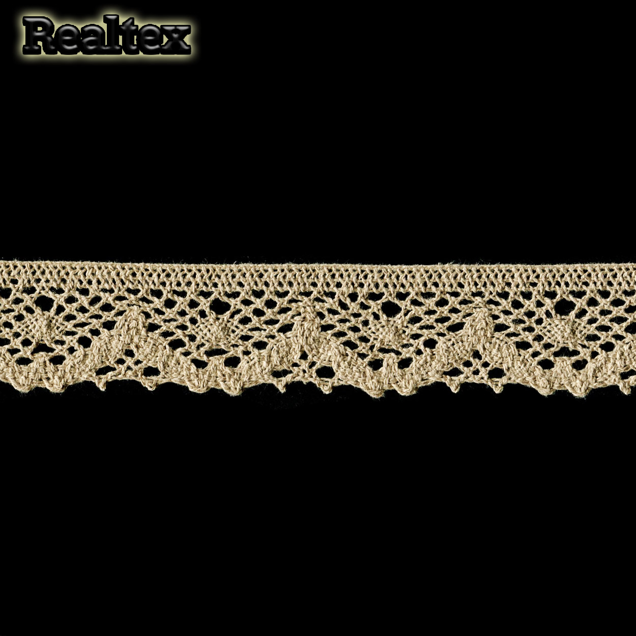 Тесьма вязаная 30мм TBY 5234 (10м) цв.36 светло-бежевый