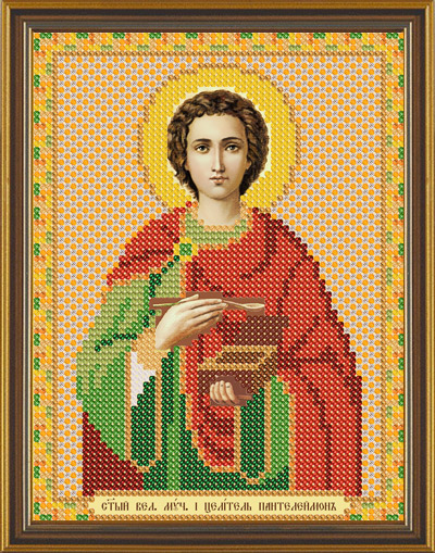 Рисунок на канве для бисера НС 5033 "Св.Пантелеймон" 