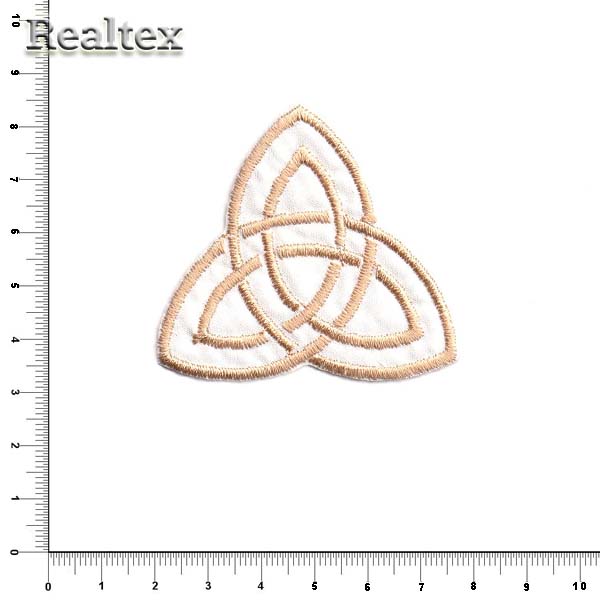 Термоаппликации 11738 "Узор" цв.белый