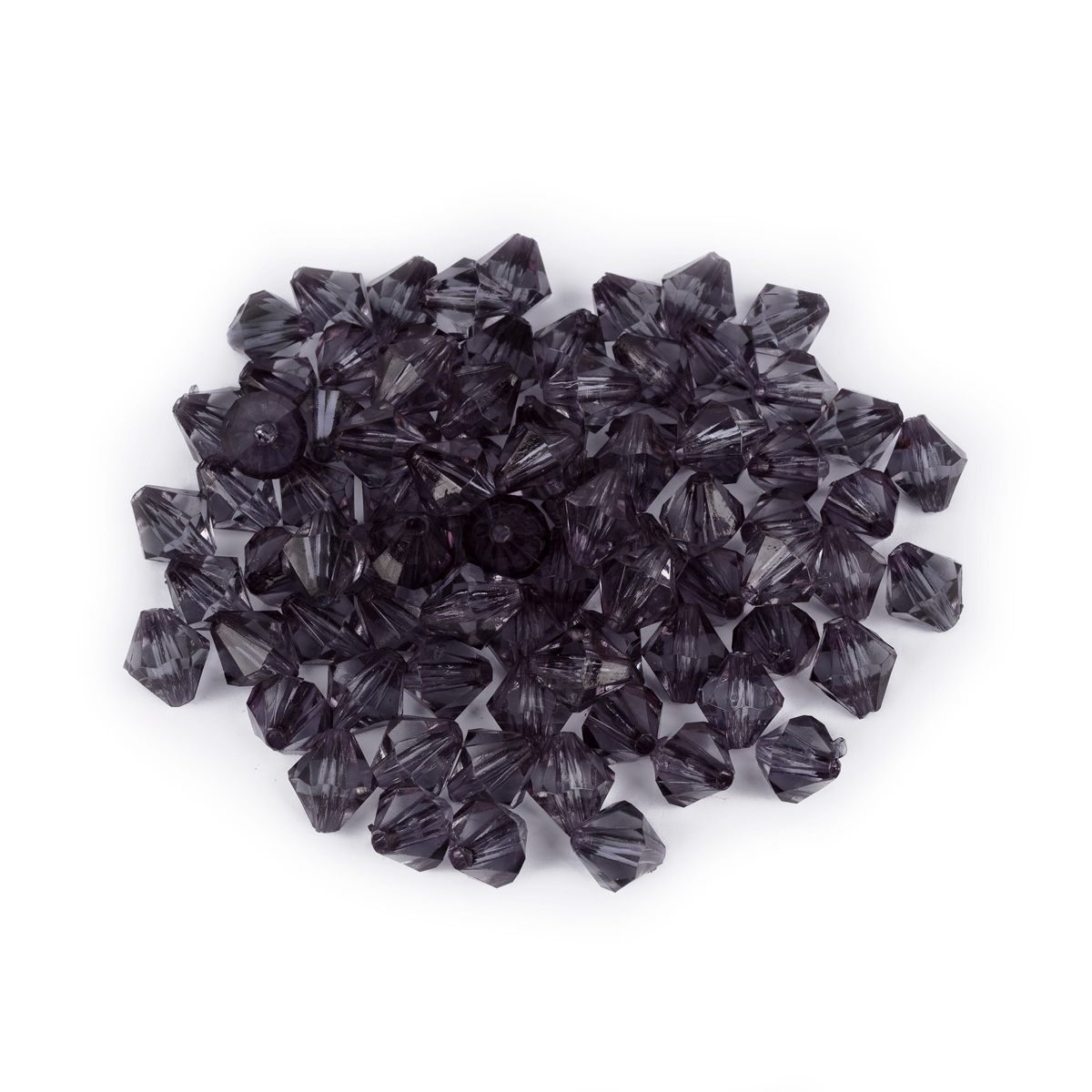 Бусины акриловые ARO-1 "Zlatka" 9*10мм цв.197 серый 