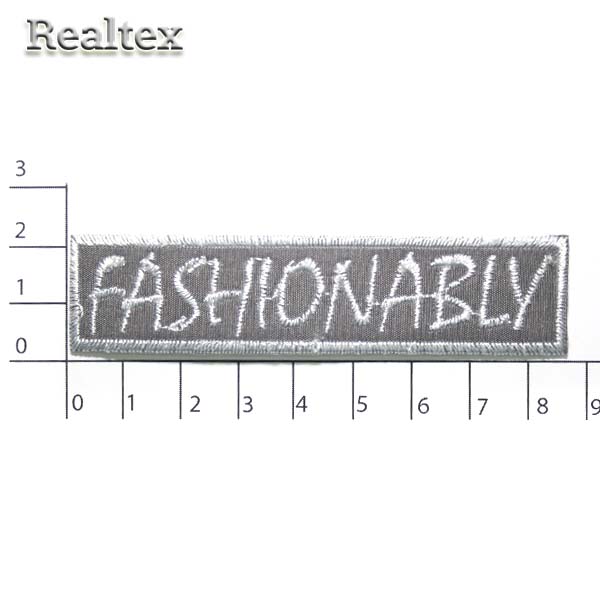 Термоаппликации 14676Р "Fashionably" цв.серый 