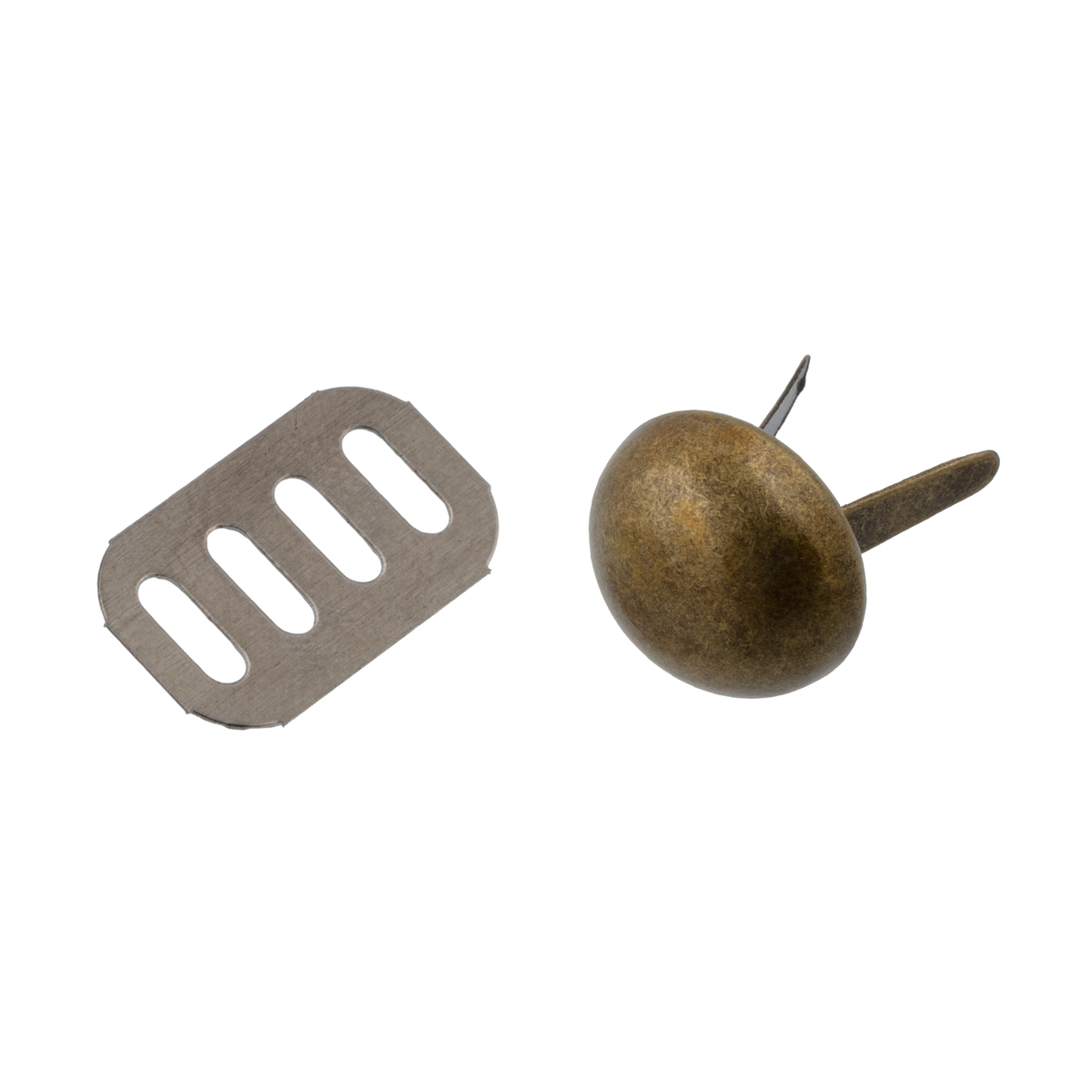 Ножки для сумок металл. GH 01/15  d-15мм "Гамма" (20шт) цв.24 бронза