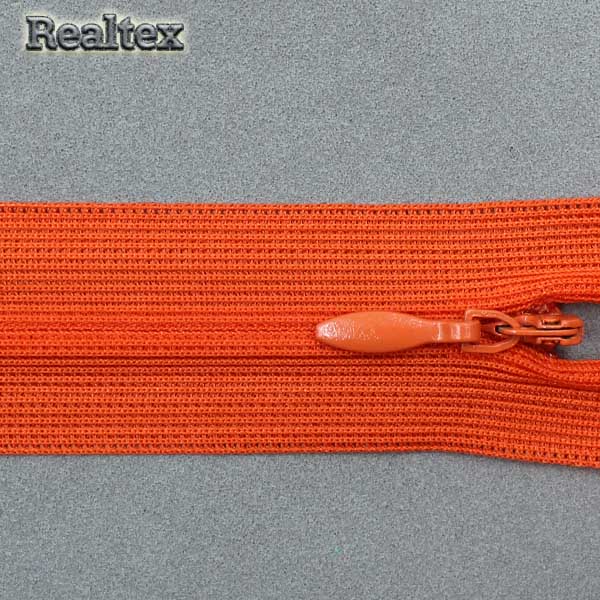  Молния потайная Т.3 20см цв.161 красный