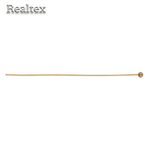 Штифт с шариком "Zlatka" DC-105/10 цв.01 золото