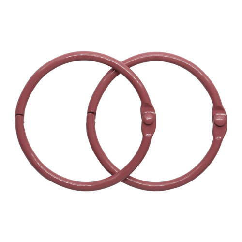 Кольца для альбомов 40мм 5AS-106 цв.тёмно-розовый