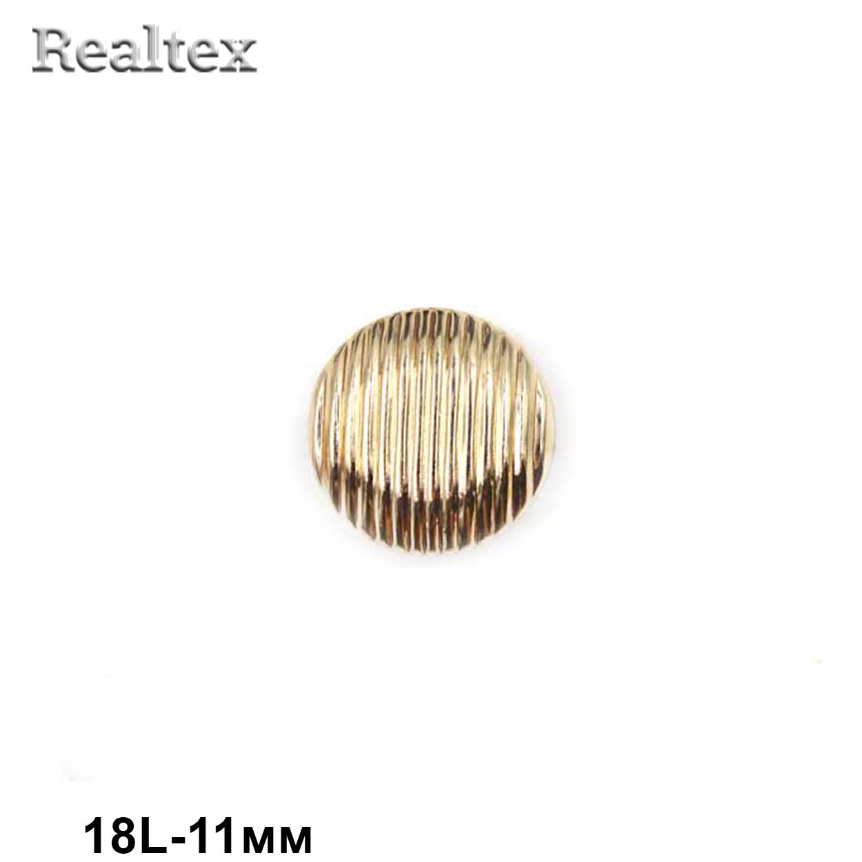 Пуговицы RB z-90 18L (36шт) цв.Gold
