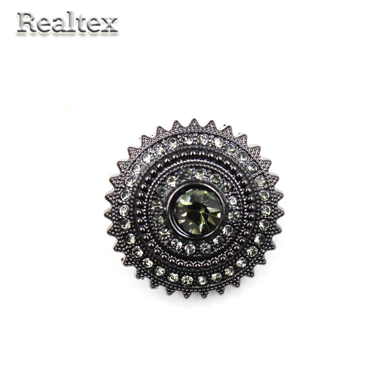 Пуговицы ME 646 36L (12шт) цв.Pewter