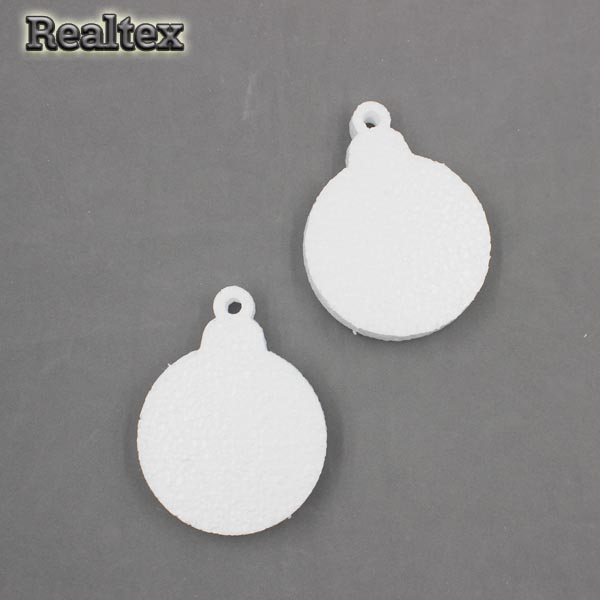 Заготовка для декорирования Шарики новогодние 11см мод.13477 (пенопласт пористый)