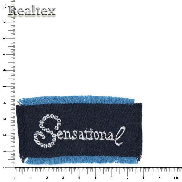 Термоаппликации джинсовые 13791Д "Sensational" цв.мультиколор