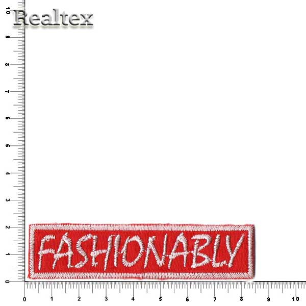 Термоаппликации 14676Р "Fashionably" цв.красный 