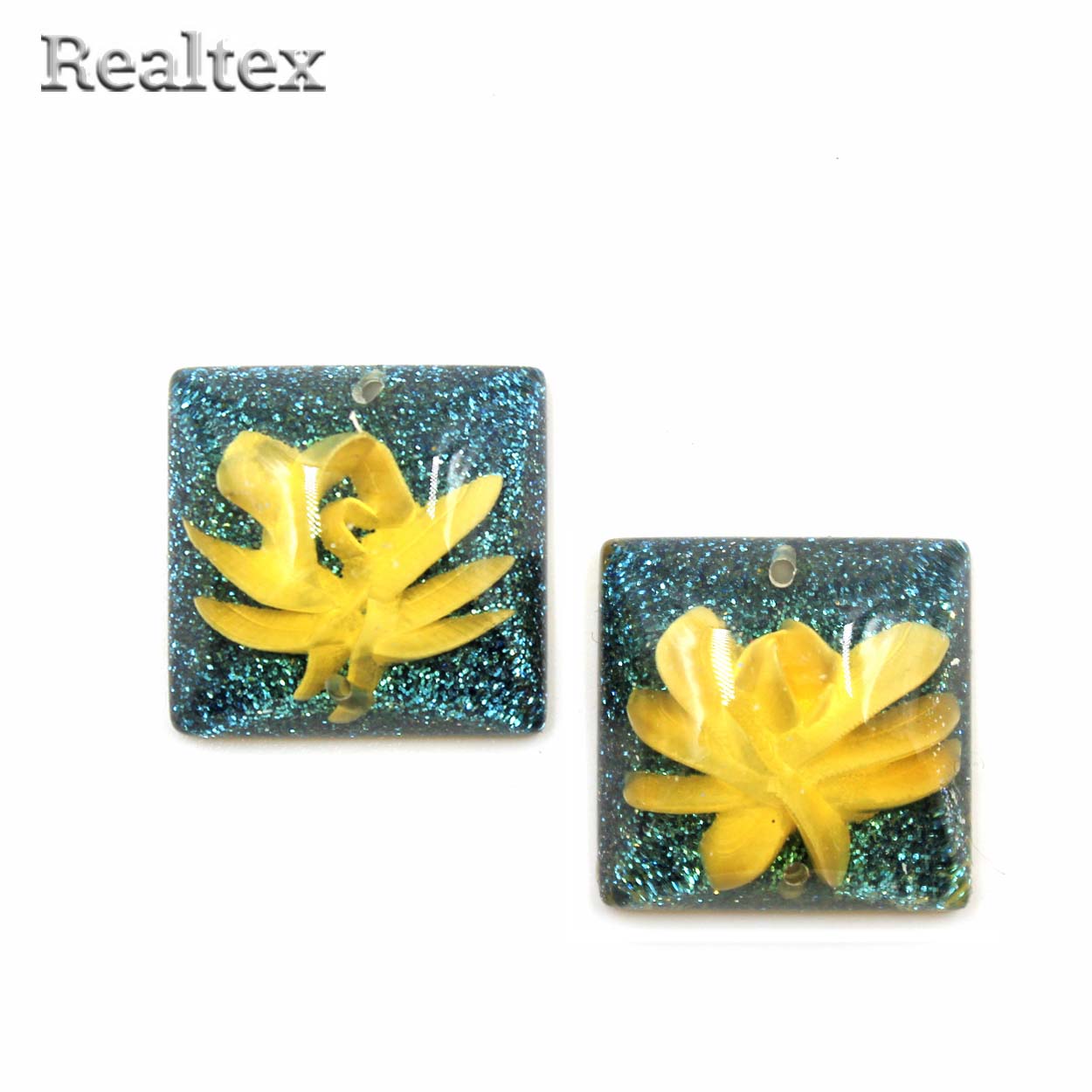 Стразы пластиковые пришивные AB-6 малые цв.голубой