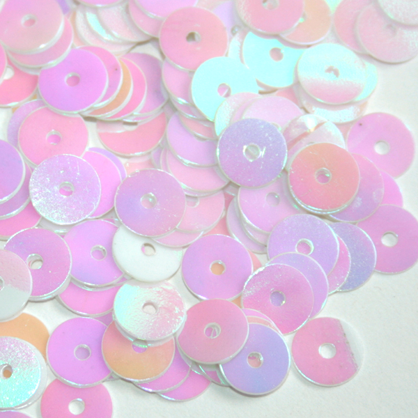 Пайетки "Астра" (10гр) "плоские" 6мм цв.319 св.розовый