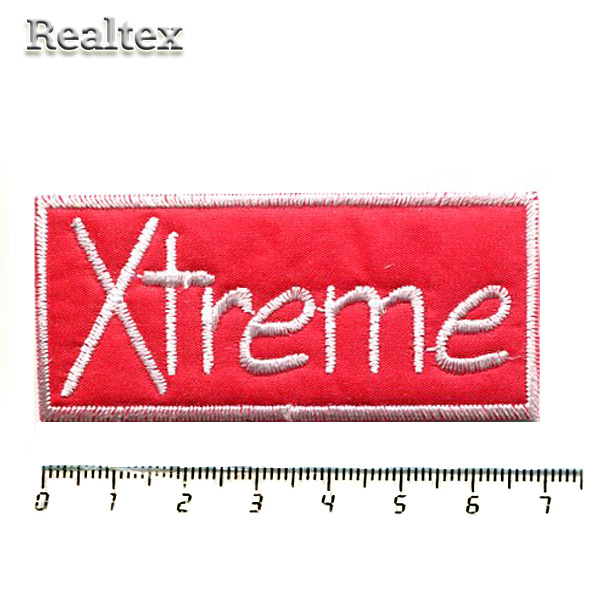 Термоаппликации 15866Р "Xtreme" цв.красный