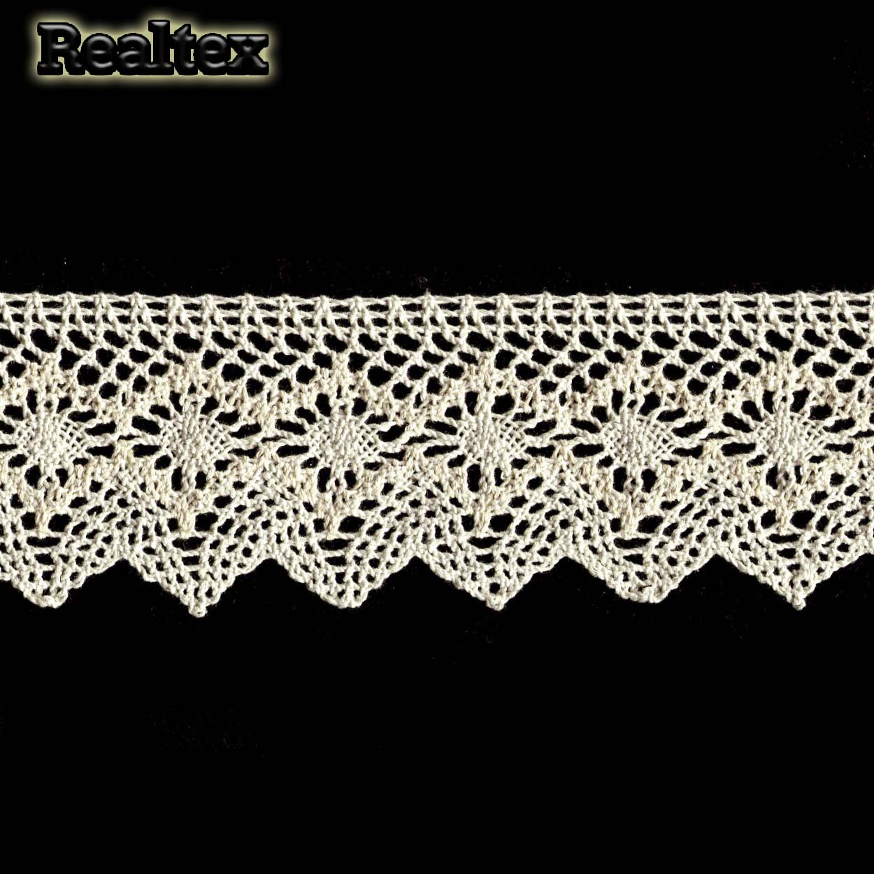 Кружево вязаное  60мм 60.01.198 цв.03 суровый