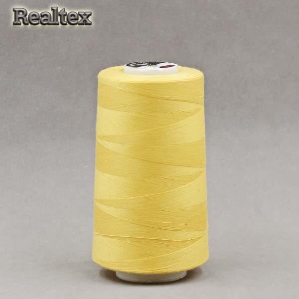 Нитки МАХ 40/2 (5000ярд) цв.130 жёлтый