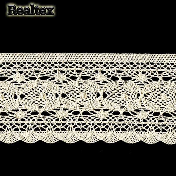 Кружево вязаное 100мм 100.01.187 цв.03 суровый