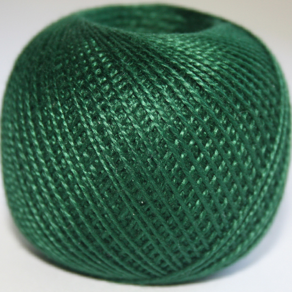 Пряжа для вязания Ирис 25гр цв.3807 т.зеленый