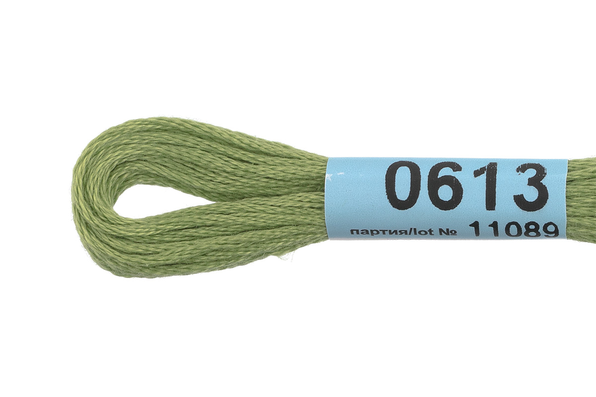 Мулине "Гамма" цв.0613 св.оливковый