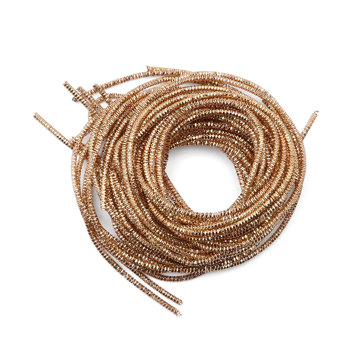 Трунцал витой 0,7мм ТК008НН07 ювелирный (5гр) цв.бежевый