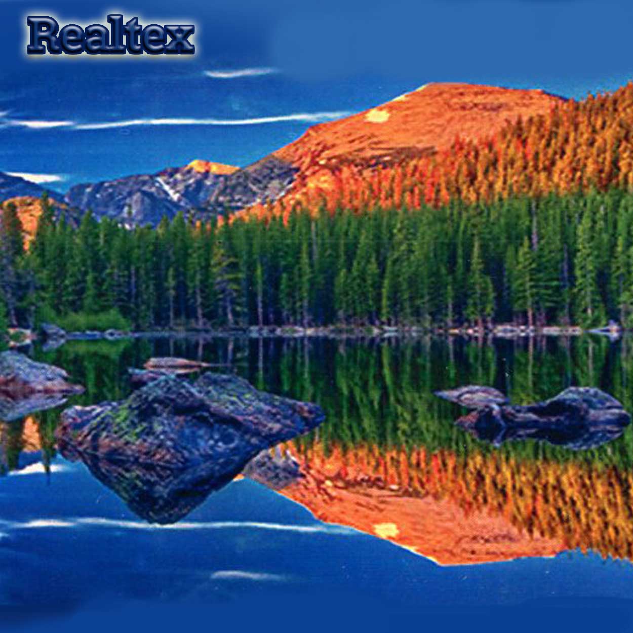 Набор для рукоделия (алмазная техника) Realtex 40*50см GA 77823 (на подрамнике)  