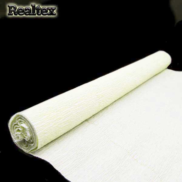 Бумага "креп" для декора Реалтекс цв.47 св.сливочный