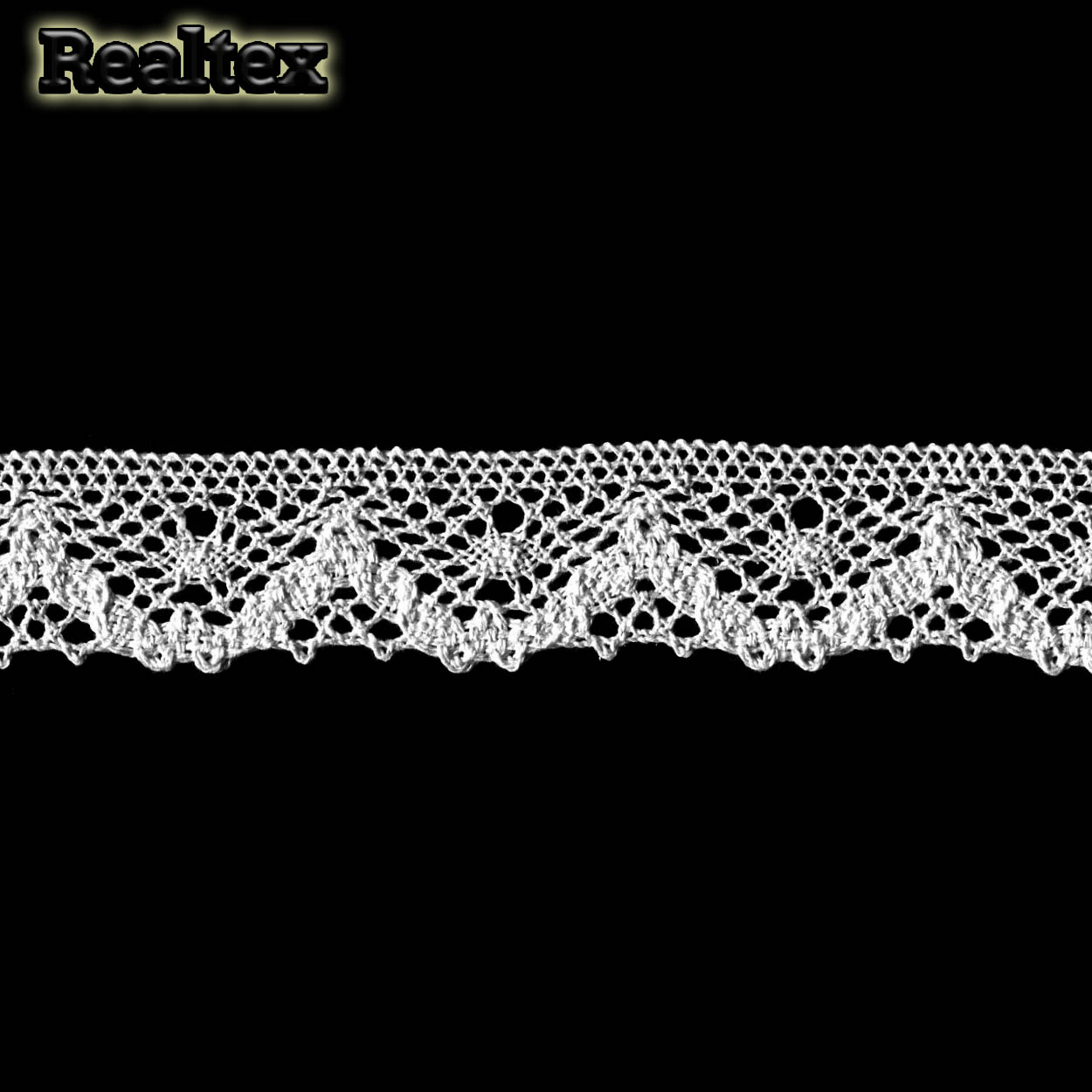 Тесьма вязаная 30мм TBY 5234 (10м) цв.22 серый лён