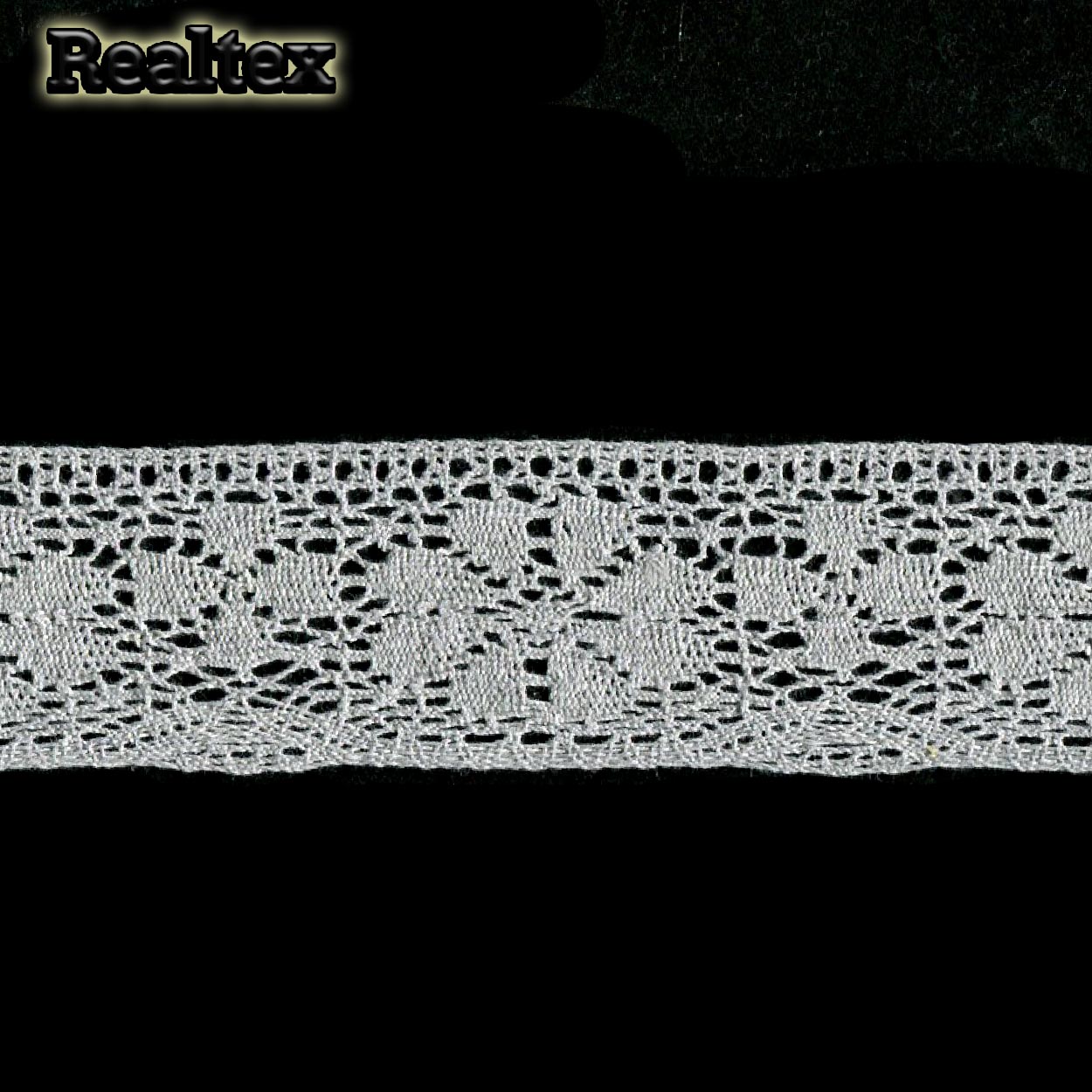 Кружево вязаное  45мм 45.01.196 цв.06 св.серый