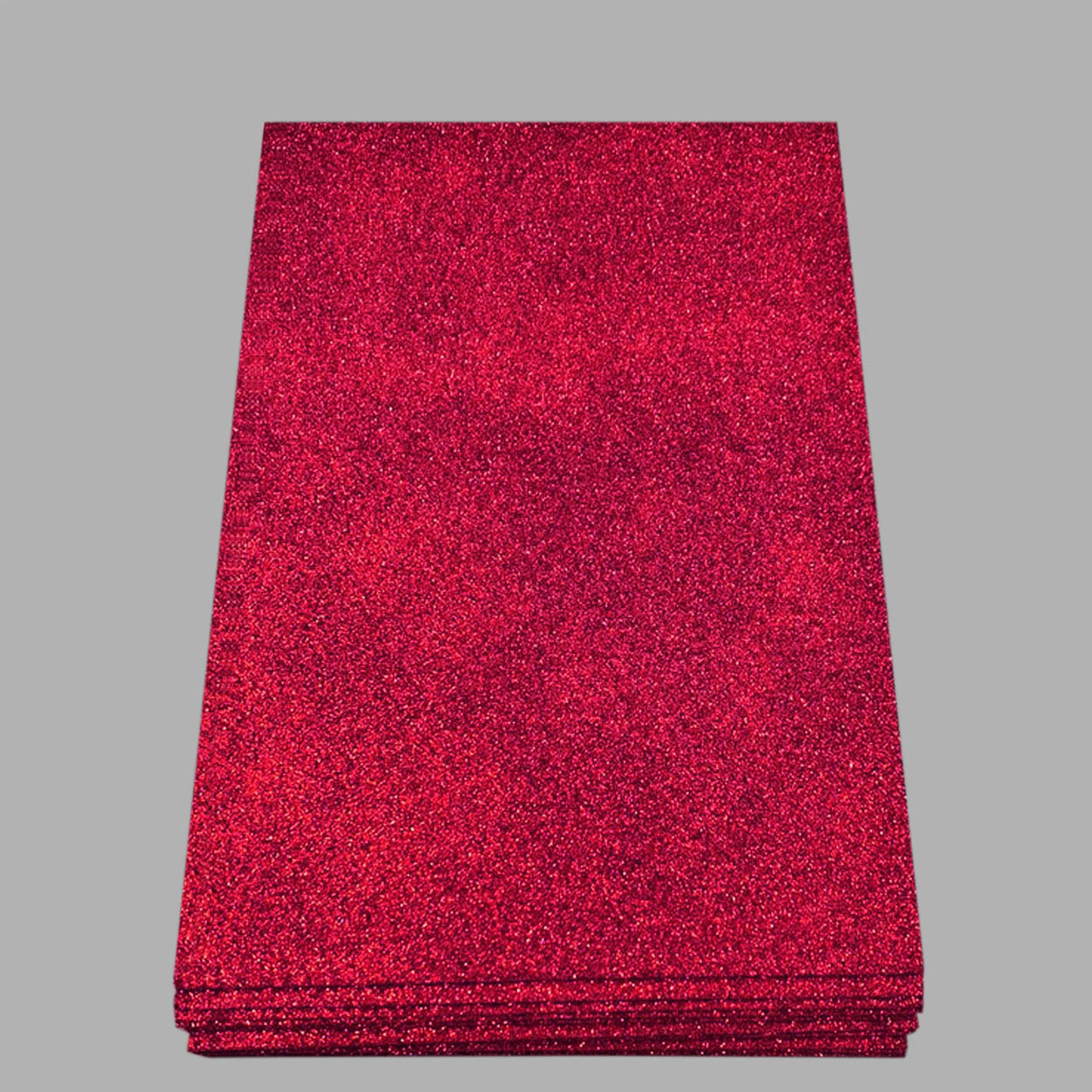 Фоамиран глиттерный Реалтекс 2мм цв.26 вишня