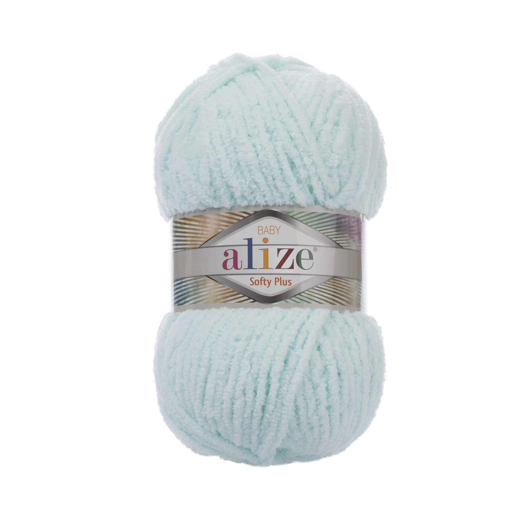 Пряжа Alize "Softy Plus" (100гр) цв.015 водянная зелень