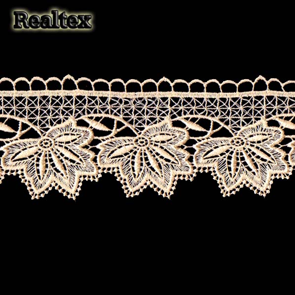 Кружево гипюр  70мм МА-46-1039 цв.бежевый
