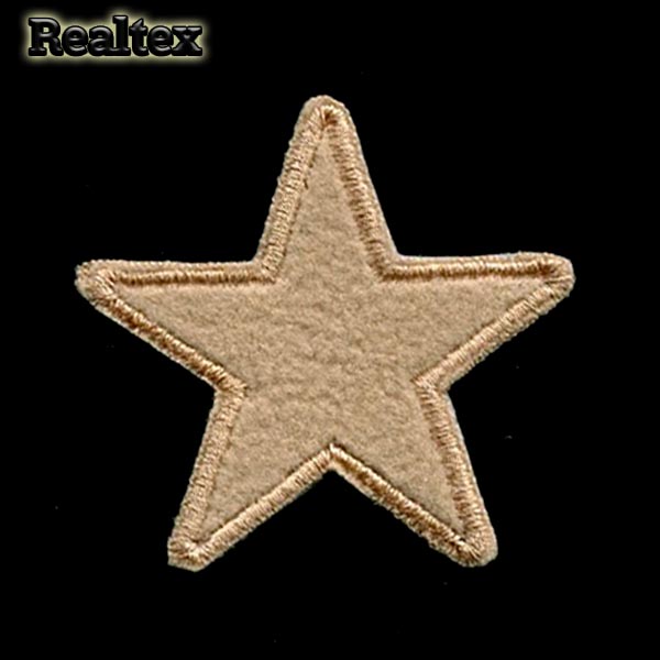 Термоаппликации 017Ф "Звезда" цв.бежевый 