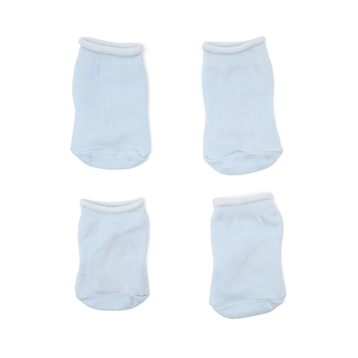 Носки для кукол BE-0007 (2пары) цв.голубой