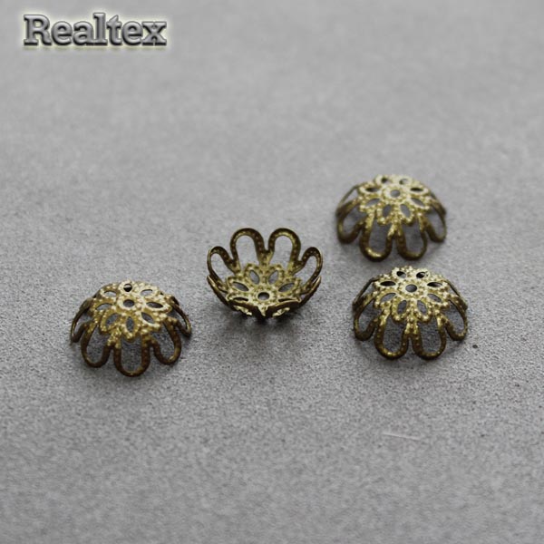 Розетка для бус K16 d-15мм цв.бронза