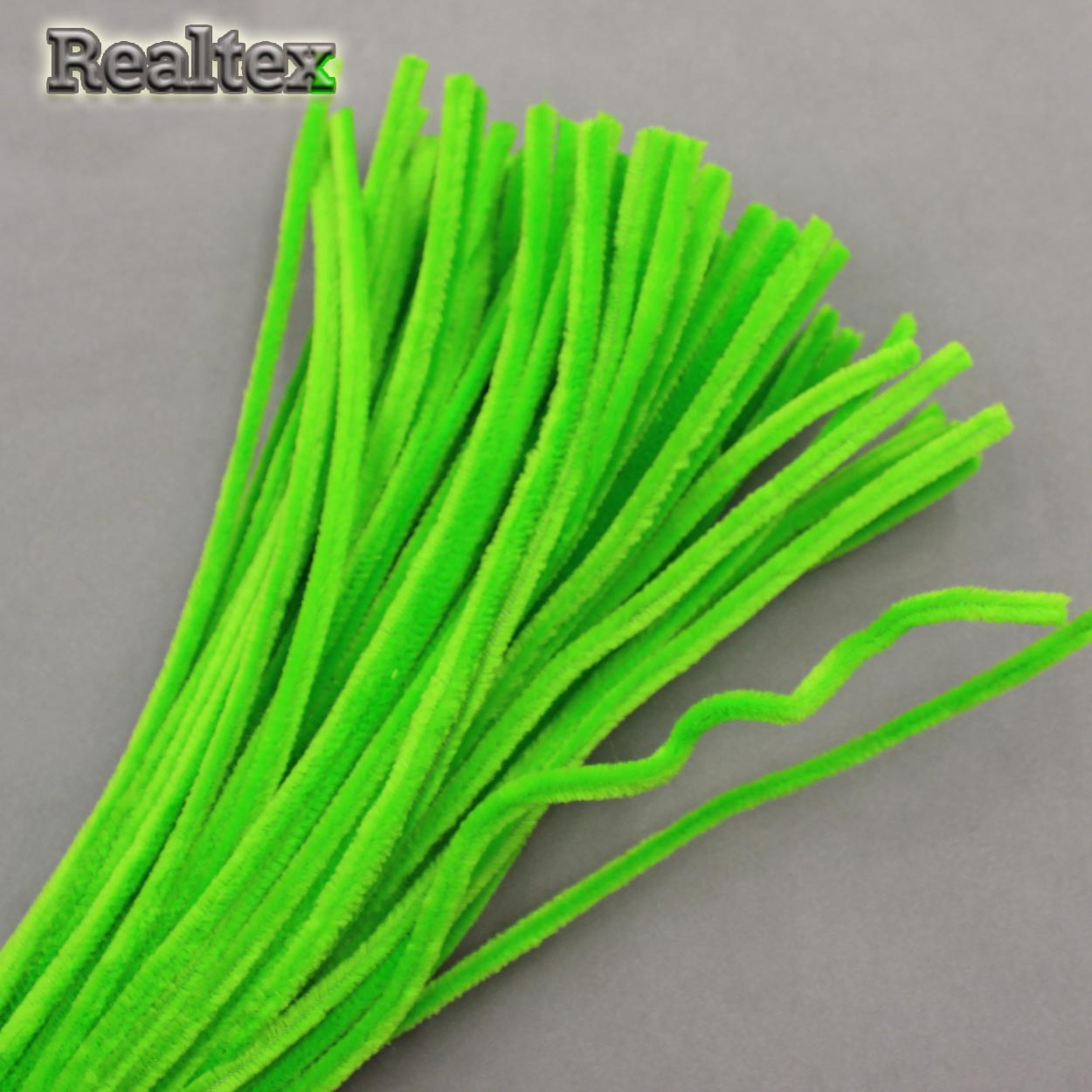 Проволока "Синель" RS для творчества d-6мм 30см (100шт) цв.2301 киви